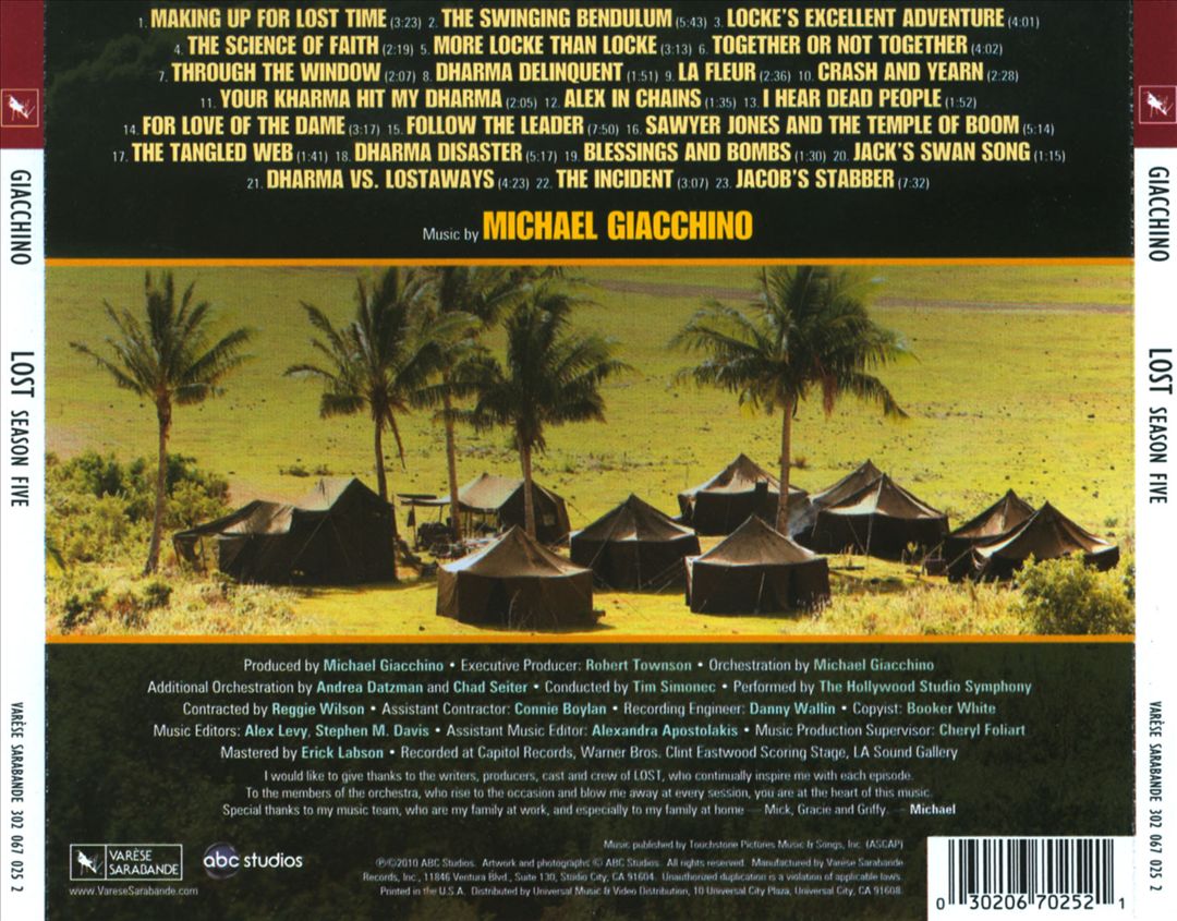 Lost: Season 5 [Original Television Soundtrack] cover art