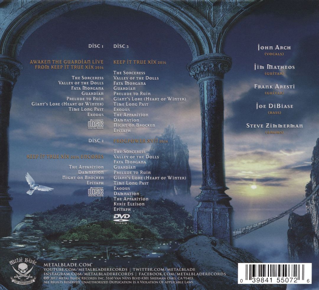 Awaken the Guardian Live cover art