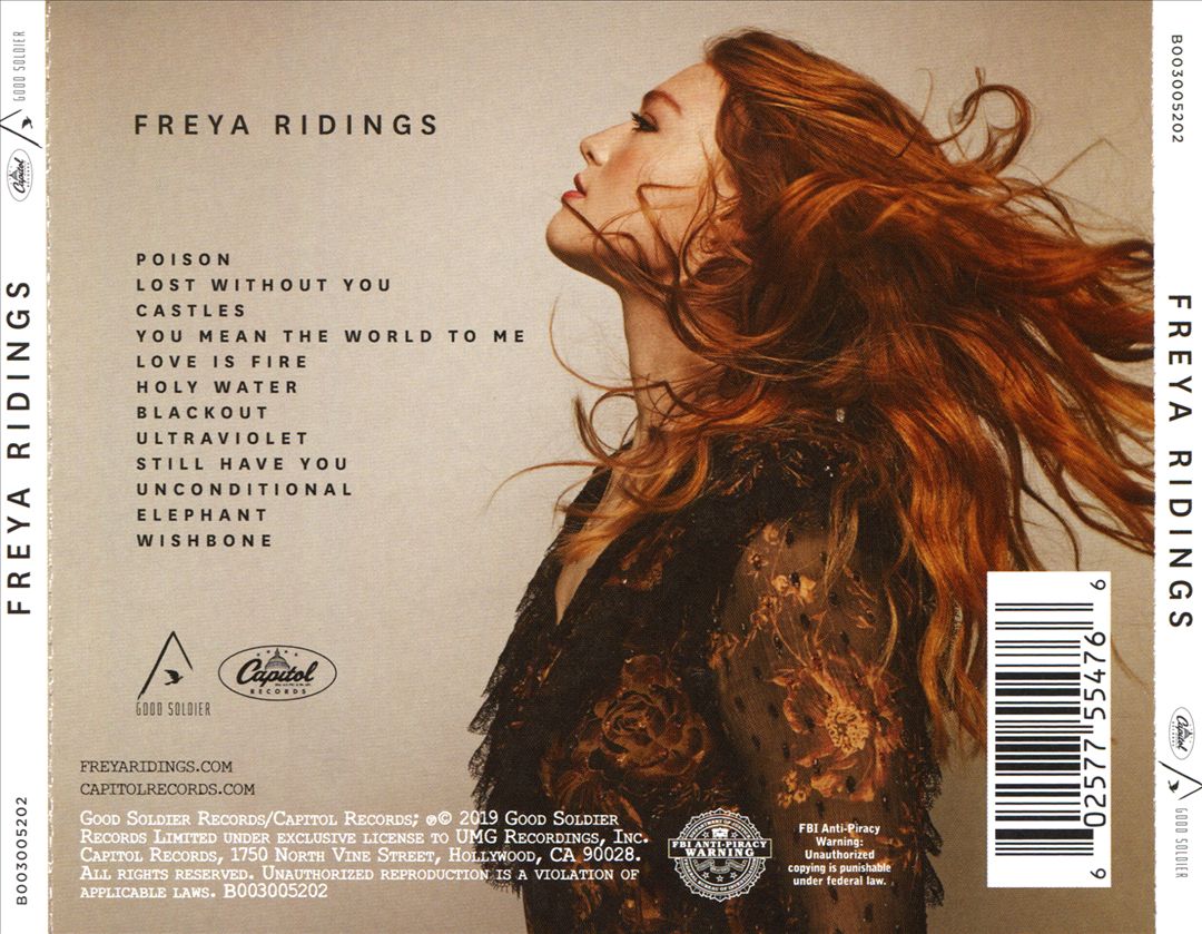 Freya Ridings cover art