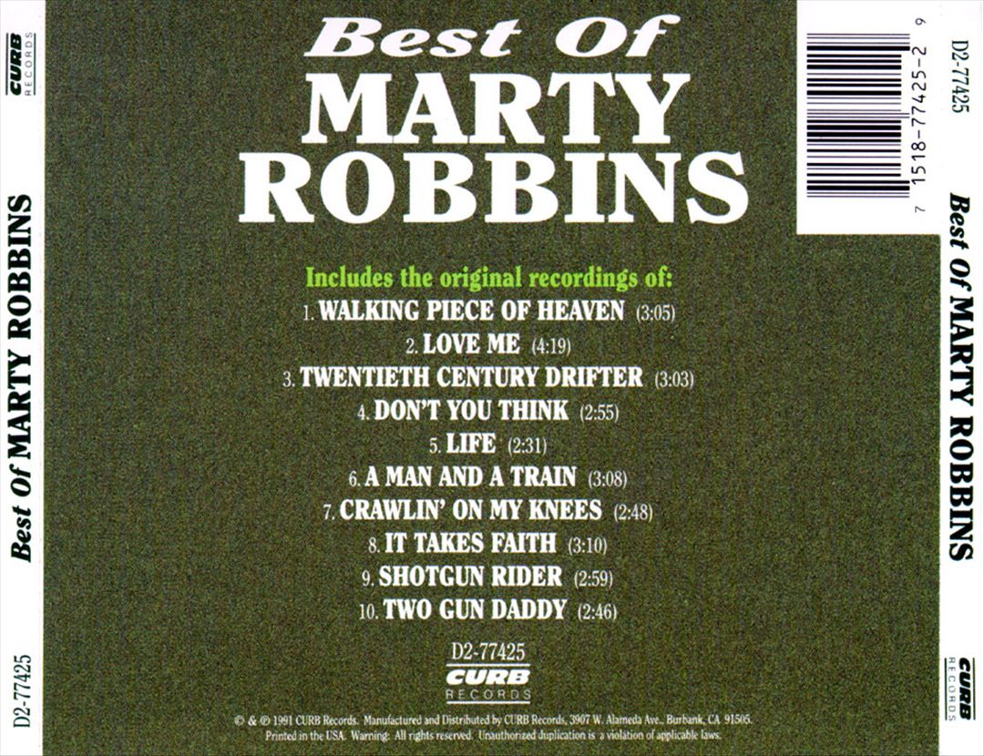 The Best of Marty Robbins [Artco] cover art
