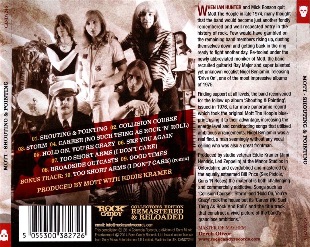 Shouting and Pointing cover art