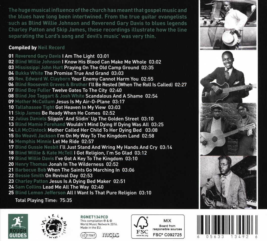 Rough Guide to Gospel Blues cover art