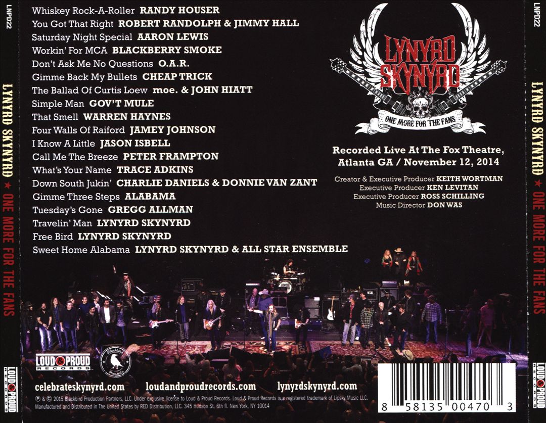 One More for the Fans [CD/DVD] cover art