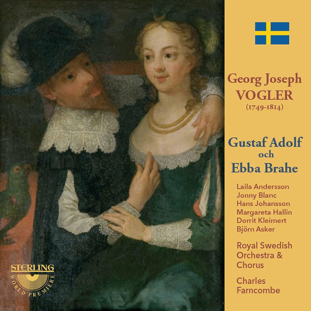 Georg Joseph Vogler: Gustaf Adolf och Ebba Brahe cover art