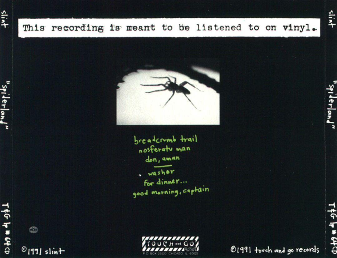 Spiderland cover art