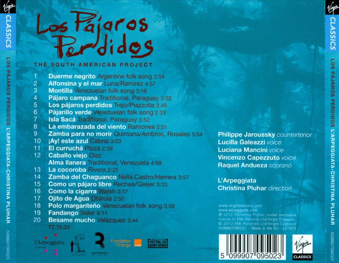 Pájaros Perdidos cover art