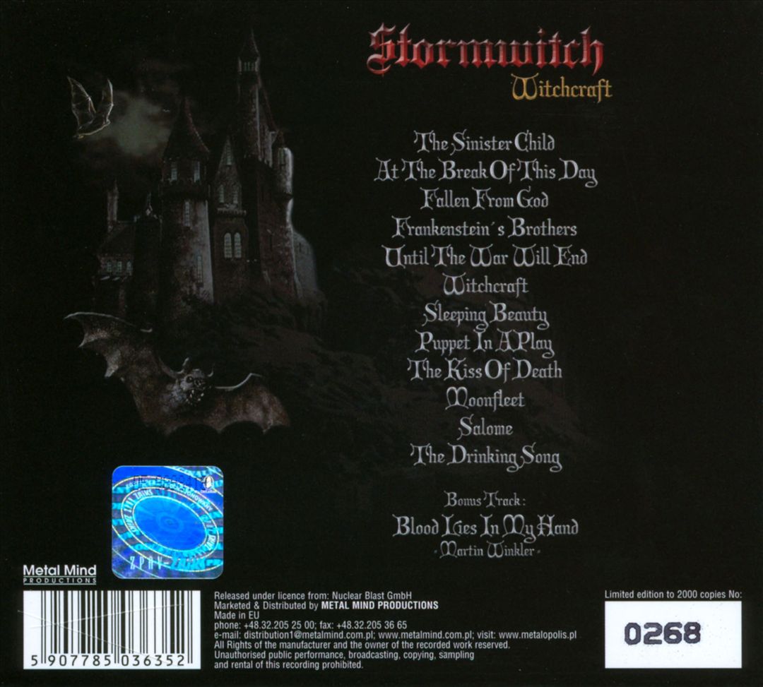 Witchcraft cover art