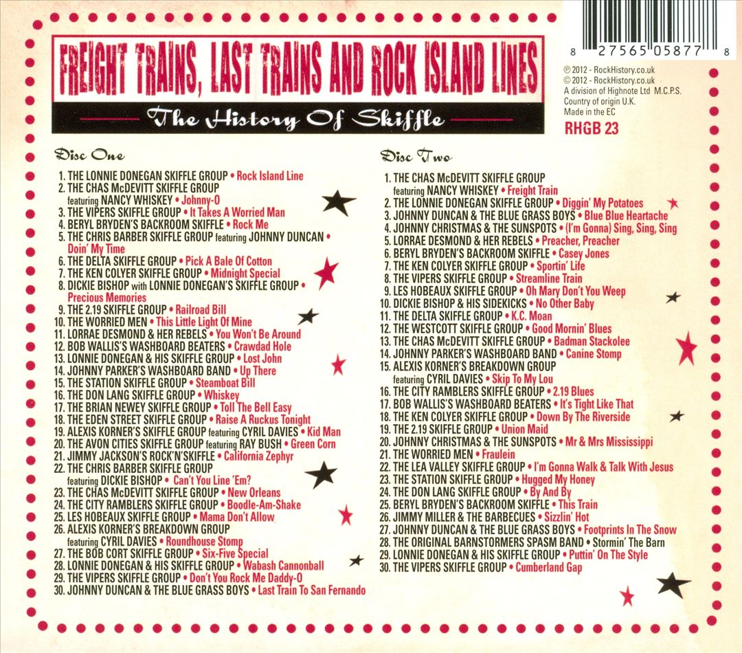 Freight Trains, Last Trains and Rock Island Lines cover art