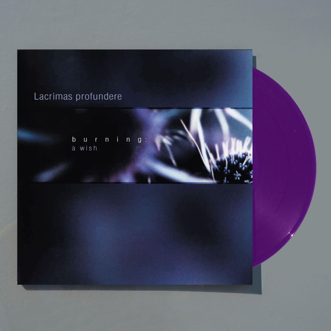 Burning: A Wish [Transparent Blue & Black Splatter Vinyl] cover art