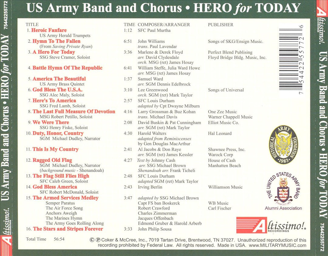 Hero for Today cover art