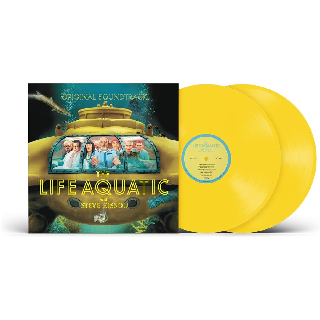Life Aquatic With Steve Zissou [Original Soundtrack] [Canary Yellow 2 LP] cover art