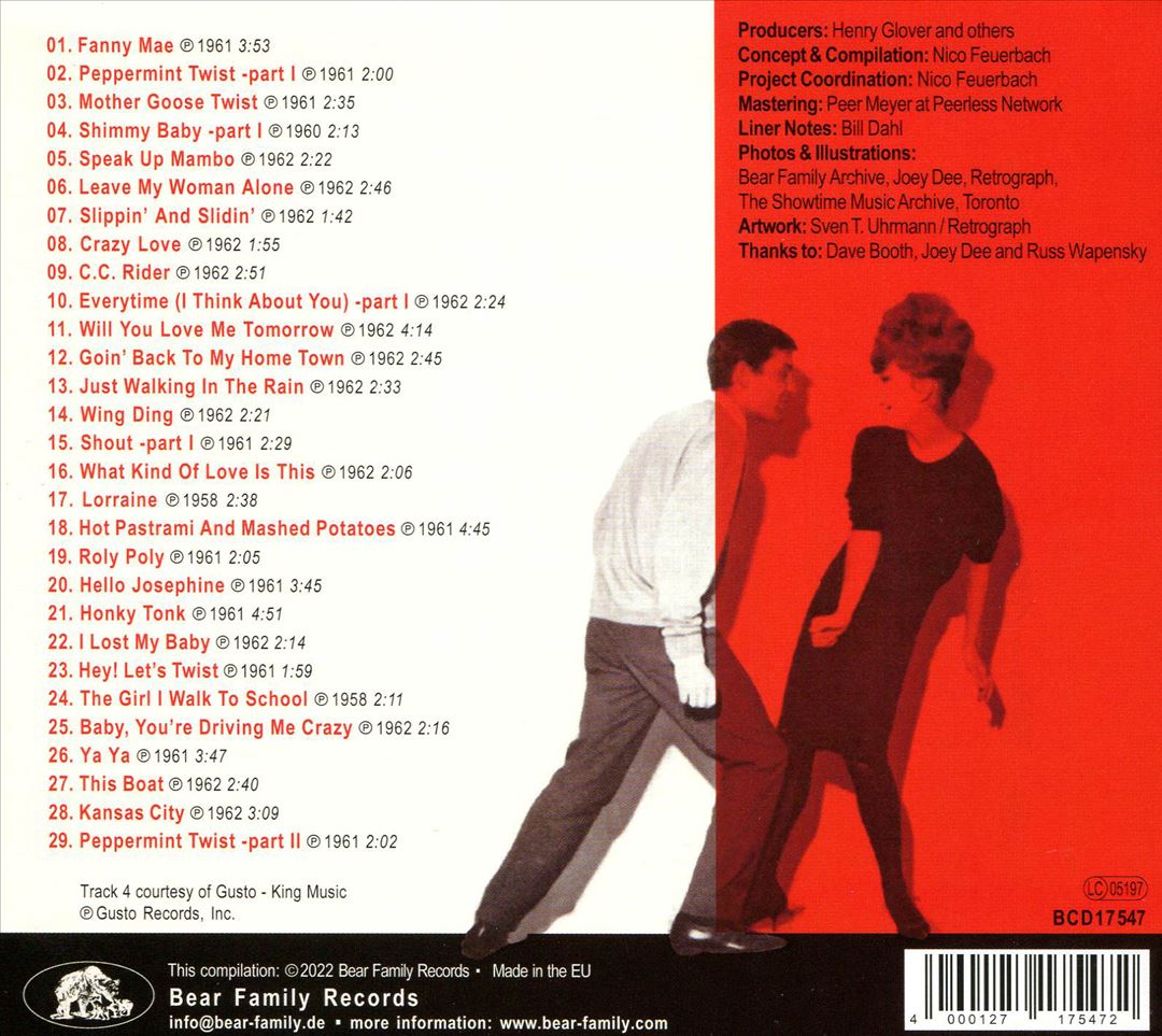 On The Dancefloor With Joey Dee & The Starliters cover art