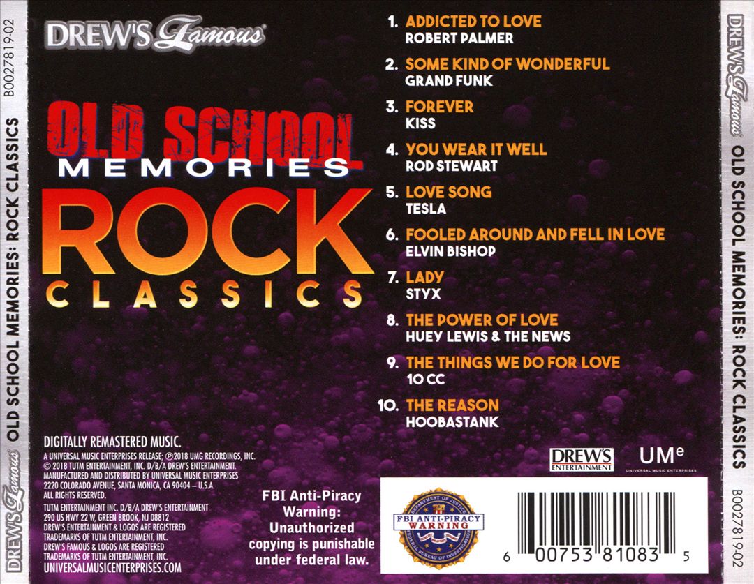 Old School Memories - Rock Classics cover art