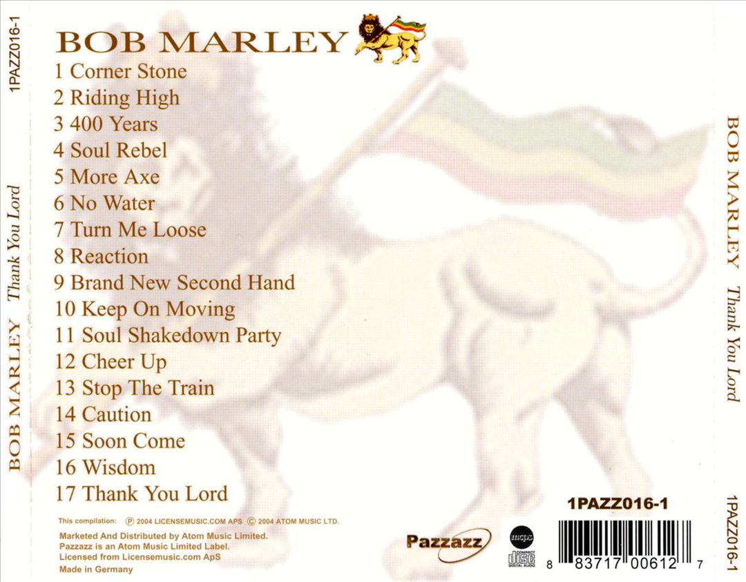 Thank You Lord cover art
