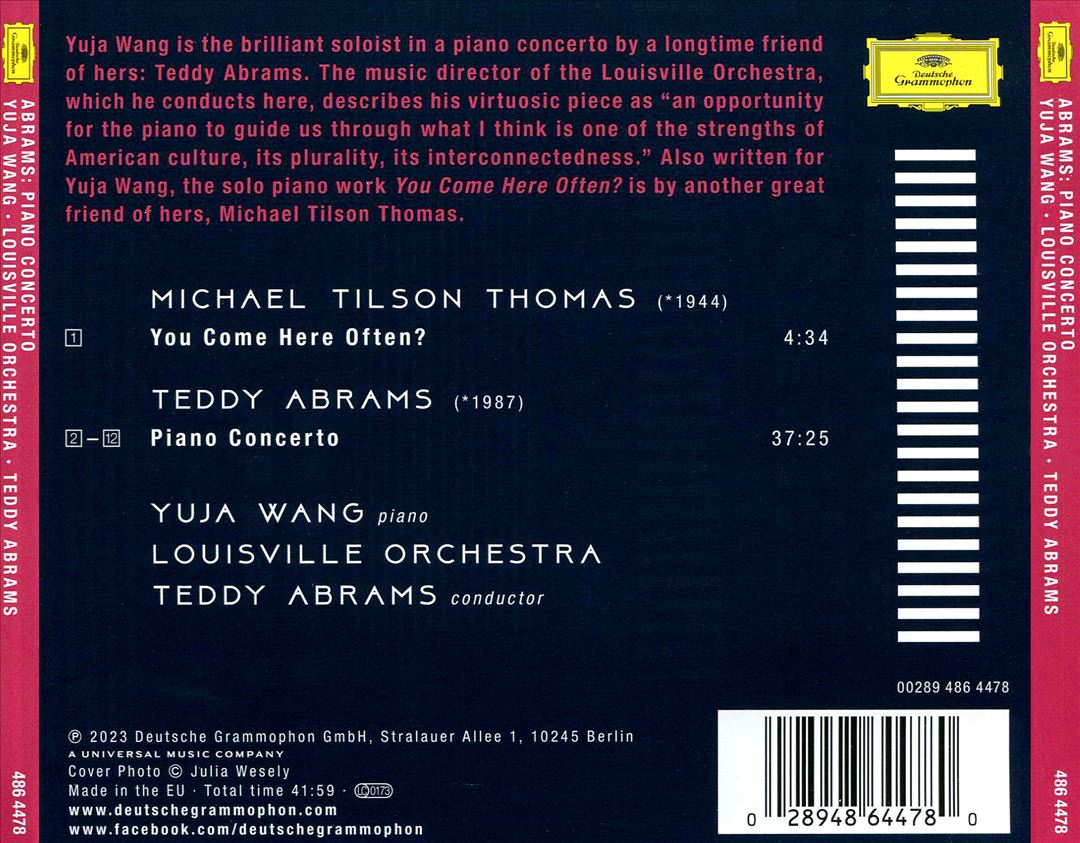 American Project: Abrams, Tilson Thomas cover art
