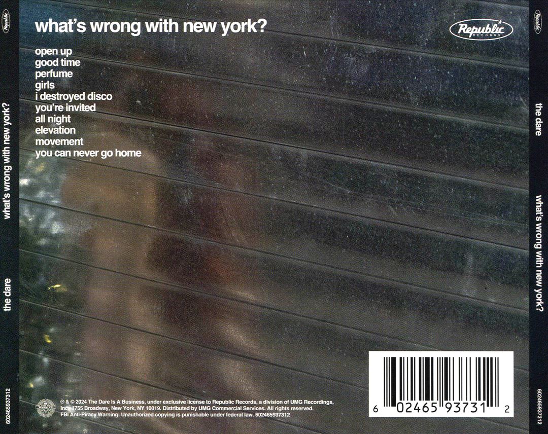 What's Wrong With New York? cover art