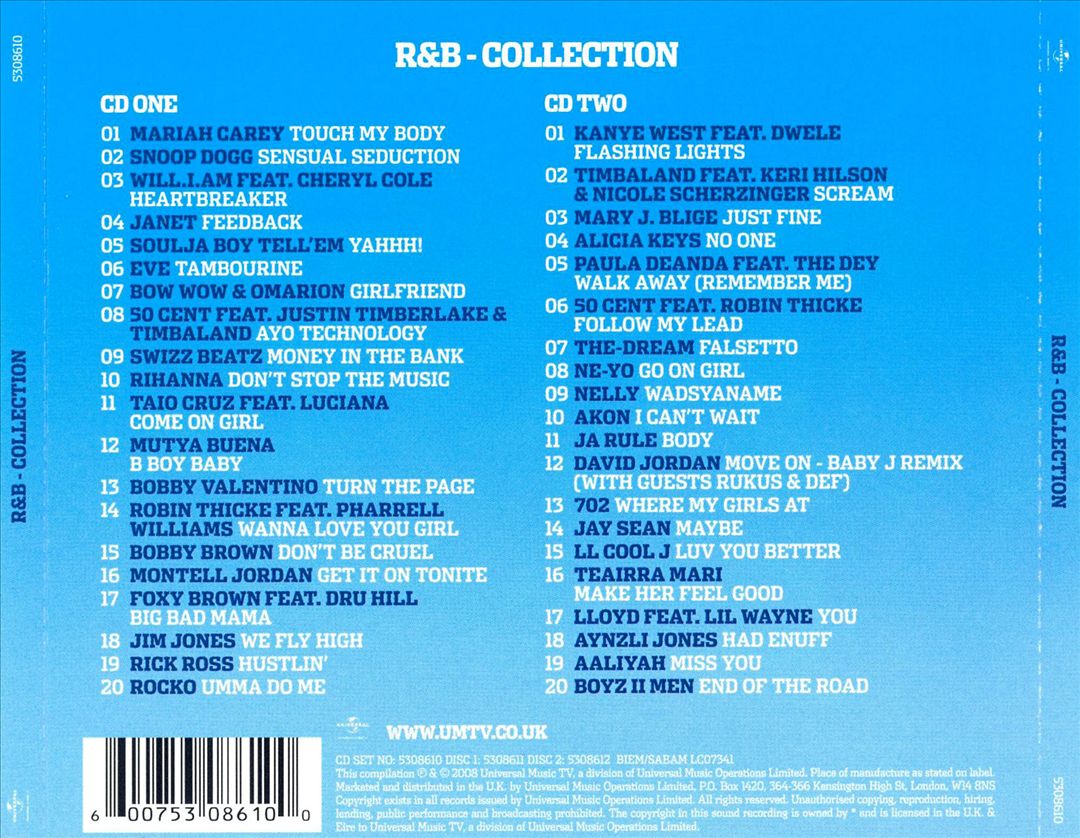 R&B: The Collection [Universal] cover art