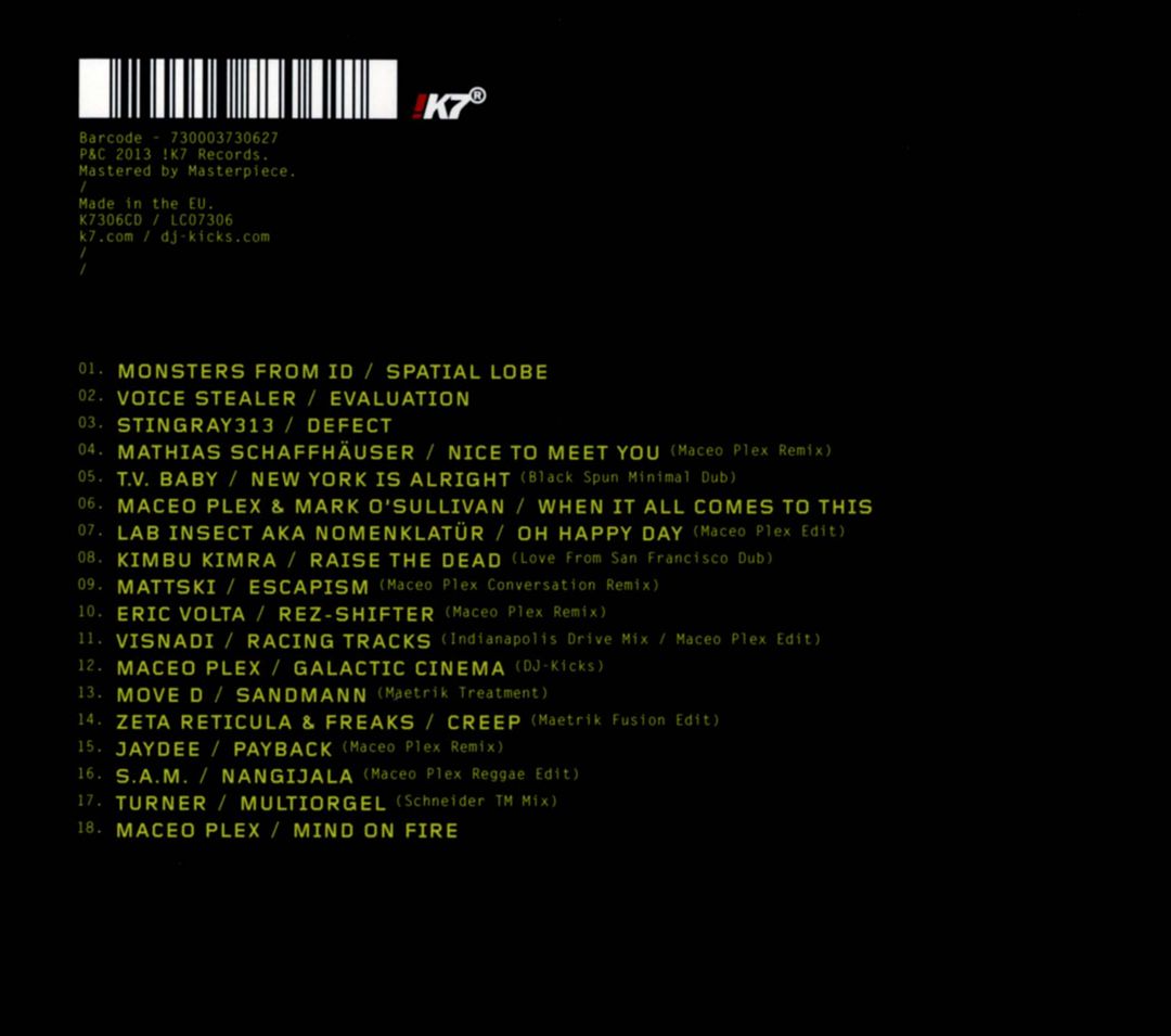 DJ-Kicks cover art