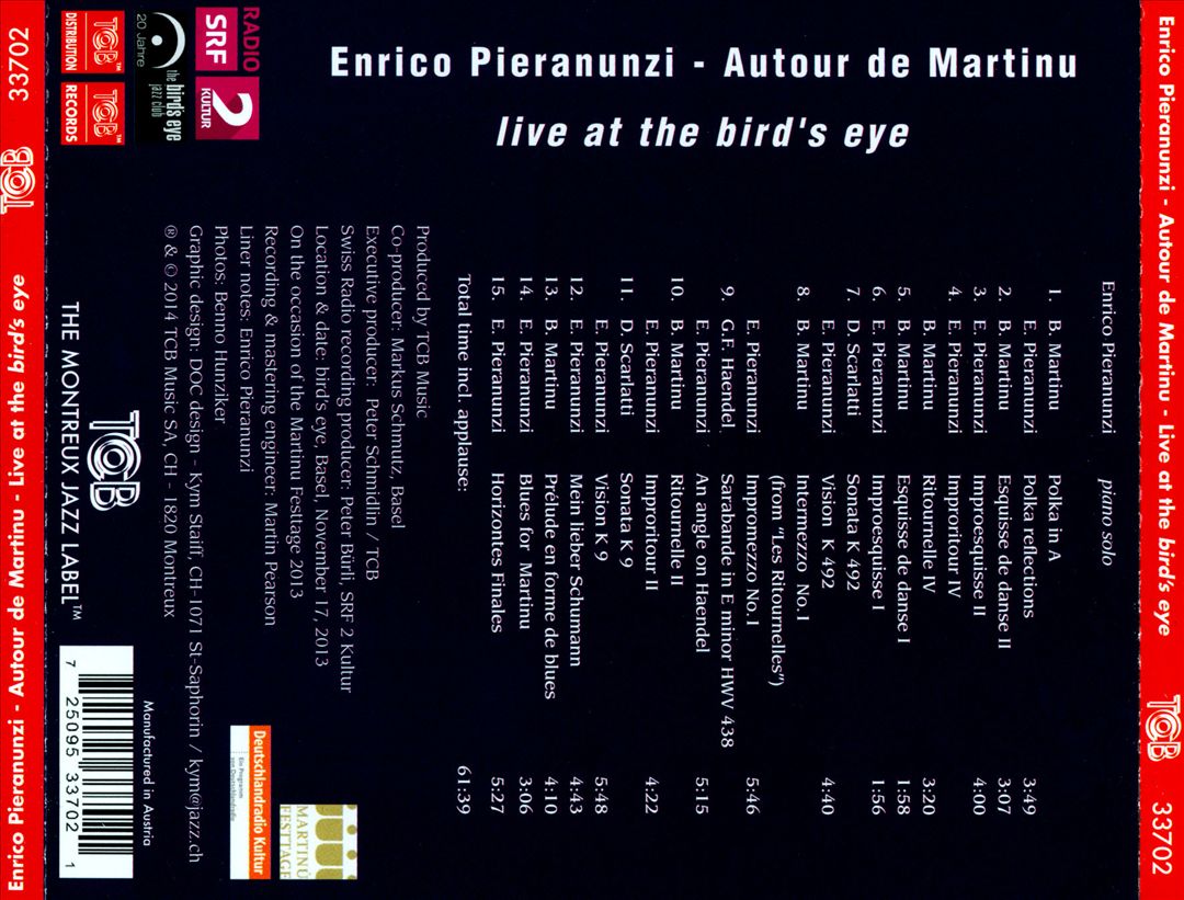 Autour de Martinu cover art