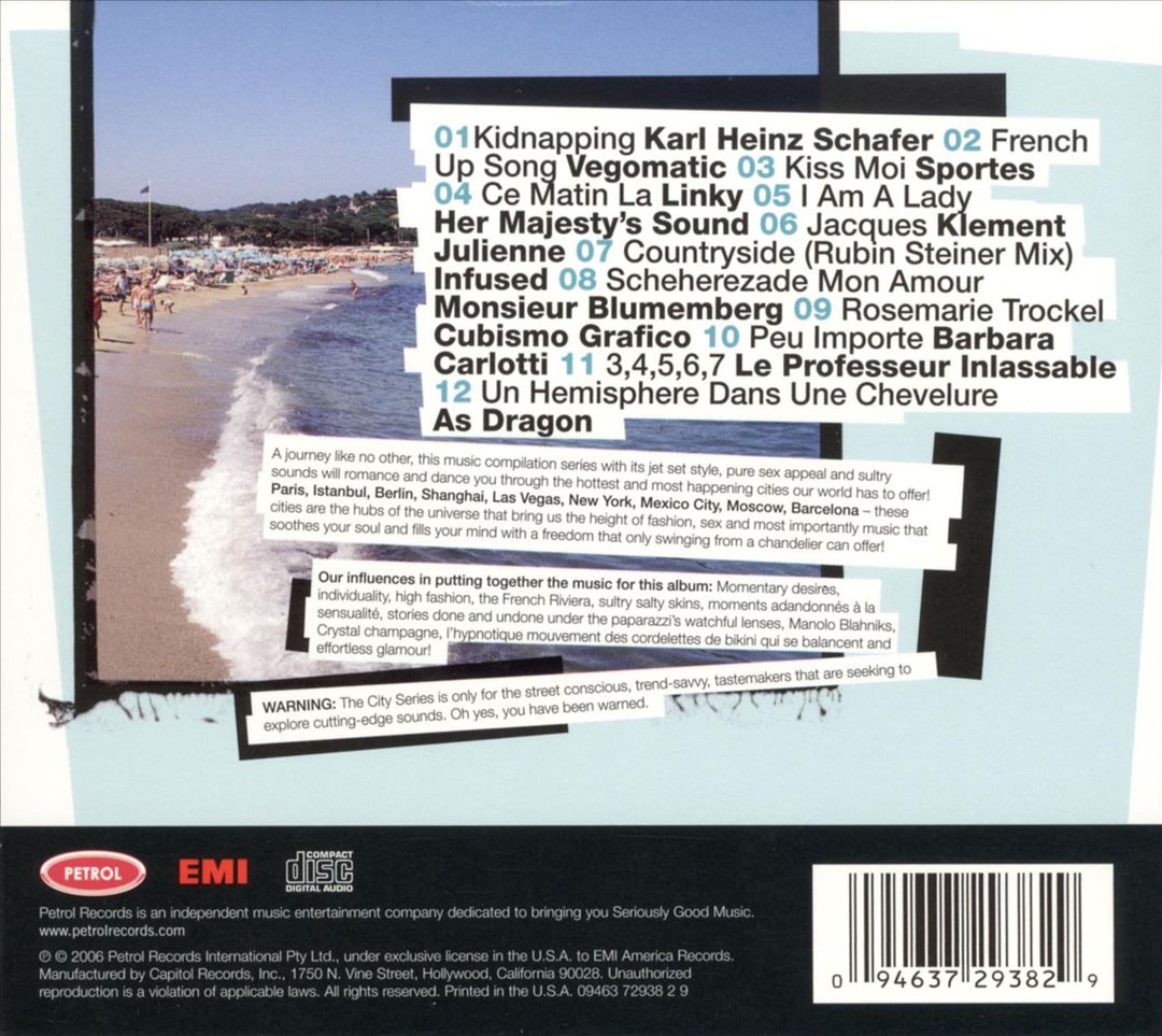 Sex, the City, the Music: St. Tropez cover art