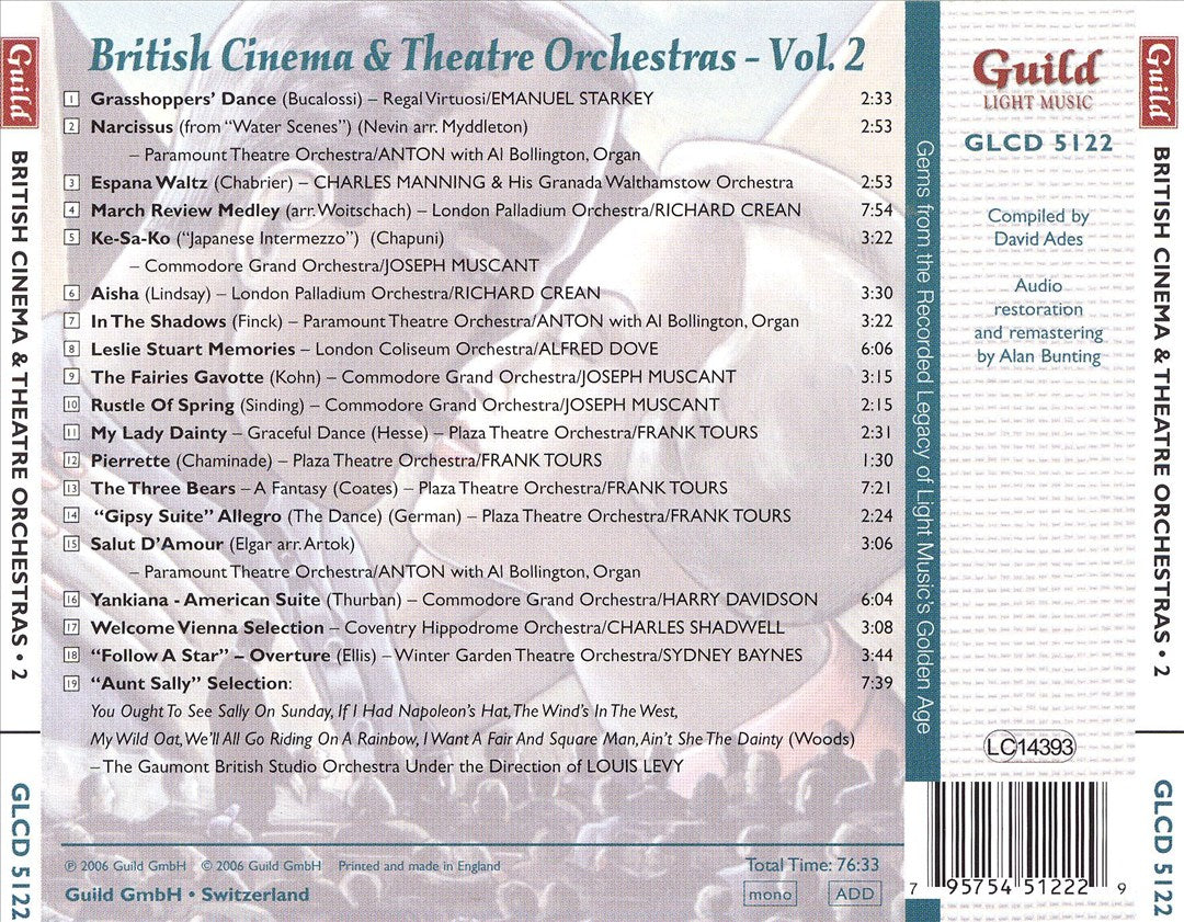 Golden Age of Light Music: British Cinema and Theatre Orchestras, Vol. 2 cover art