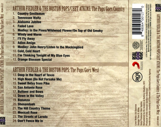 Pops Goes Country/The Pops Goes West cover art