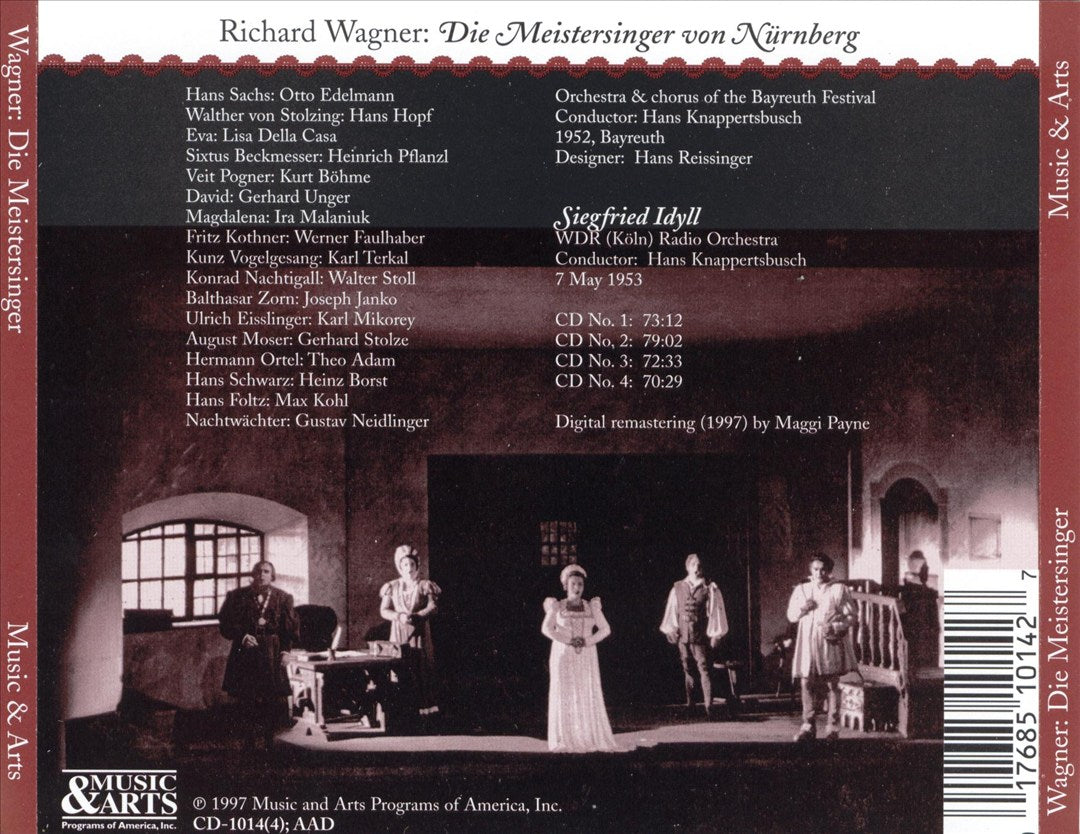 Wagner: Meistersinger von Nürnberg cover art