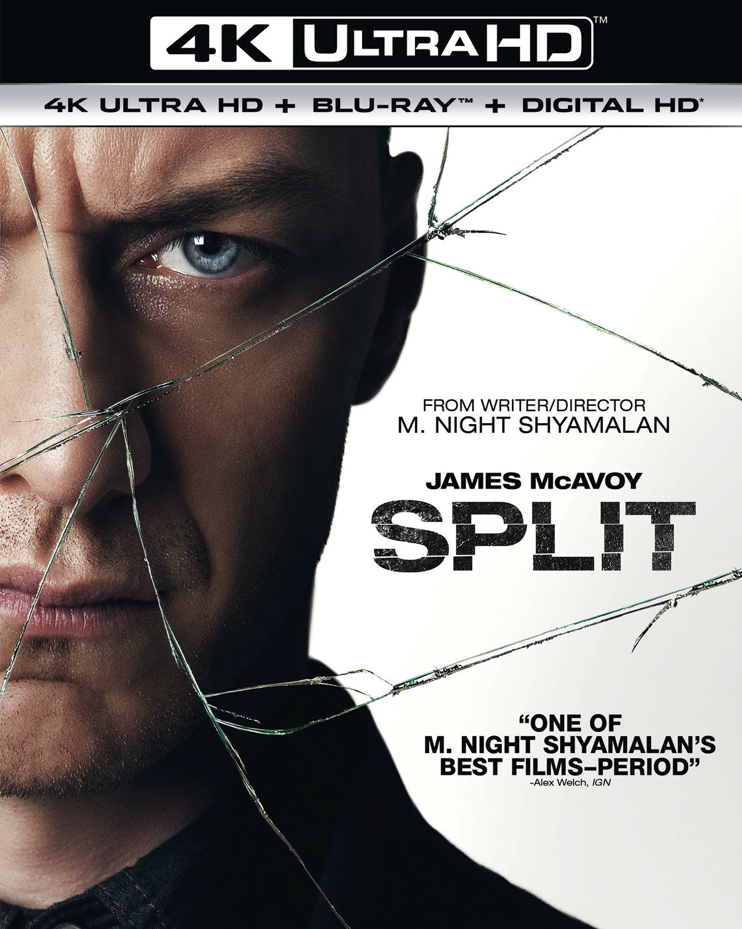Split [Includes Digital Copy] [4K Ultra HD Blu-ray] [2 Discs] cover art