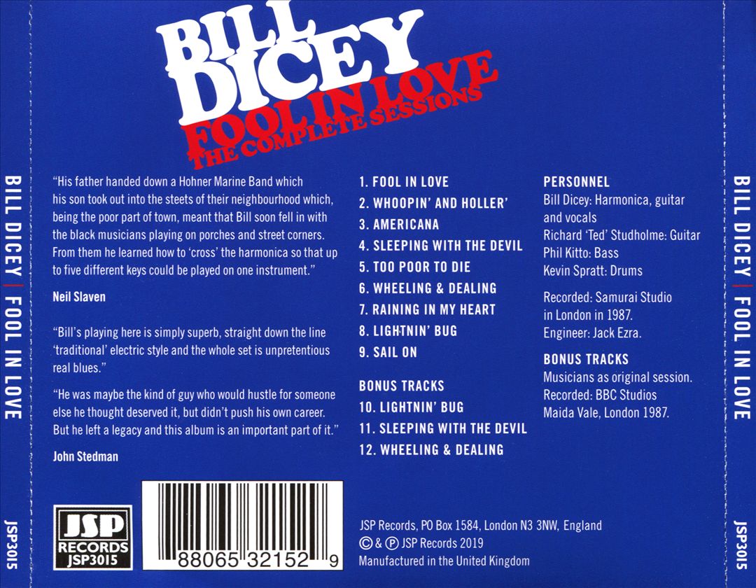 Fool in Love: The Complete Sessions cover art
