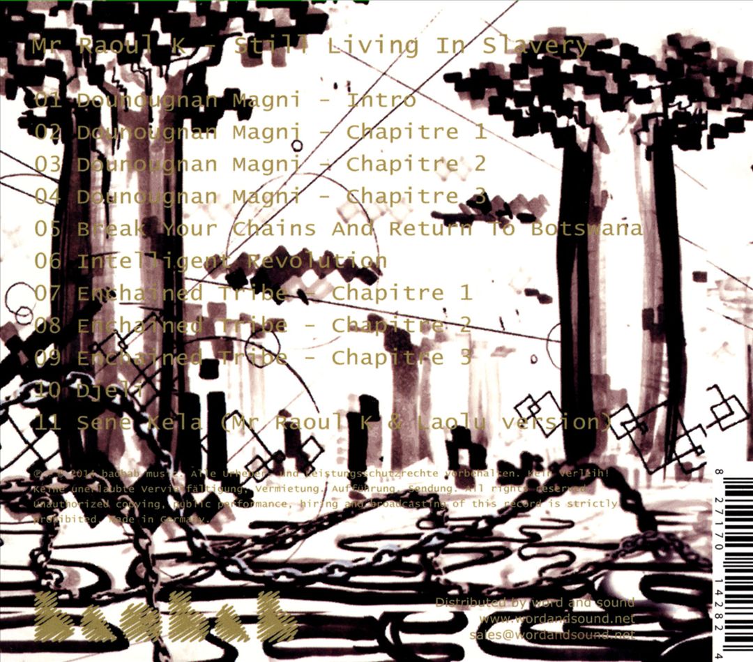 Still Living In Slavery cover art