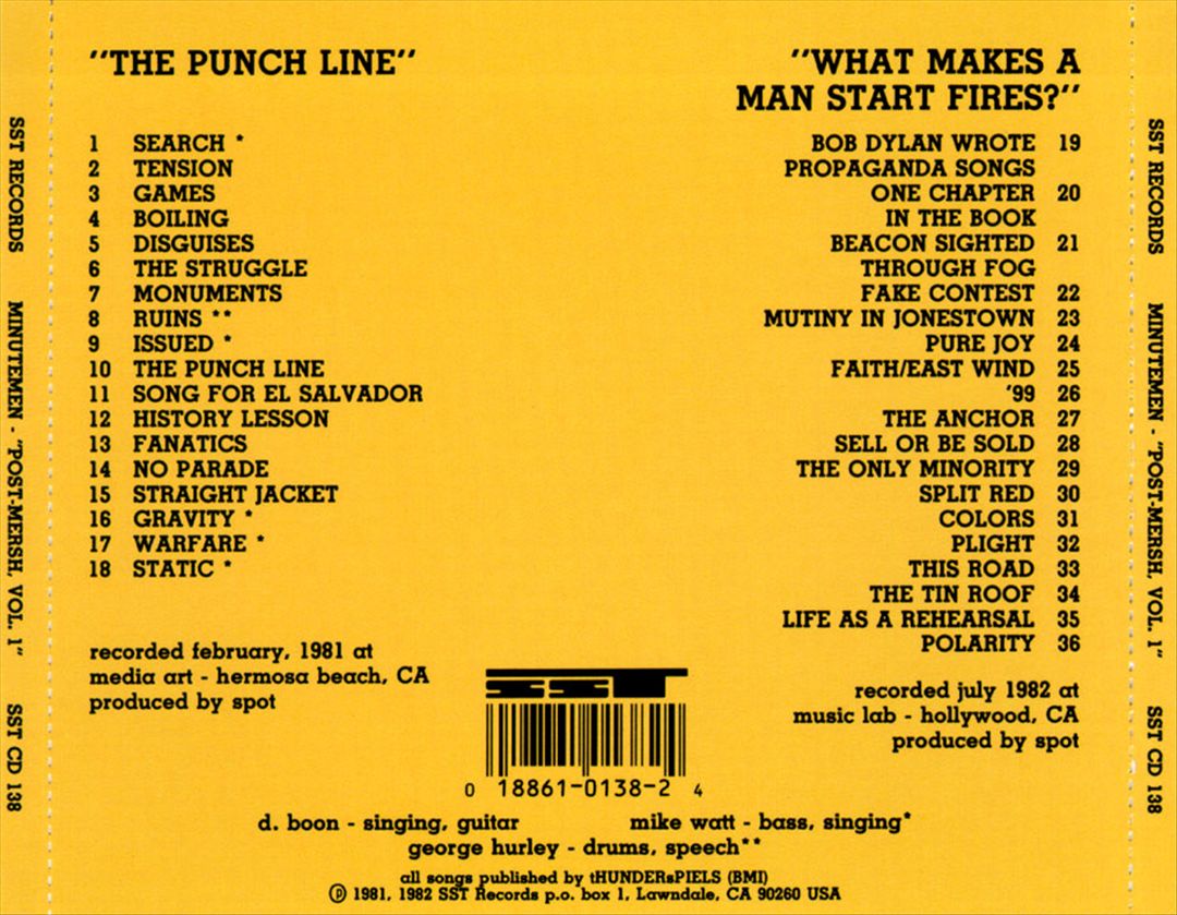 Post-Mersh, Vol. 1 cover art