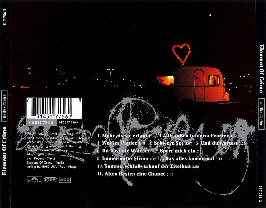 Weisses Papier cover art