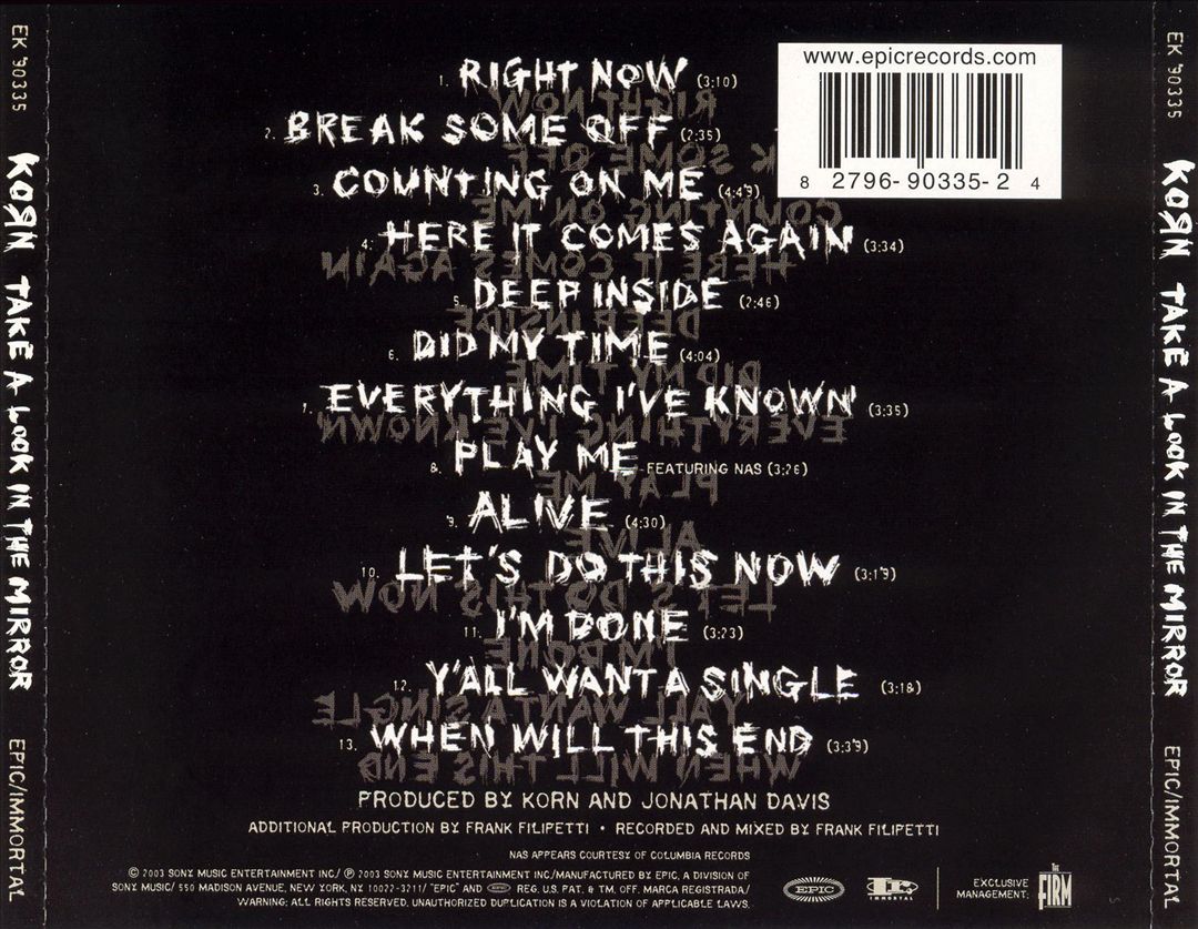 Take a Look in the Mirror cover art