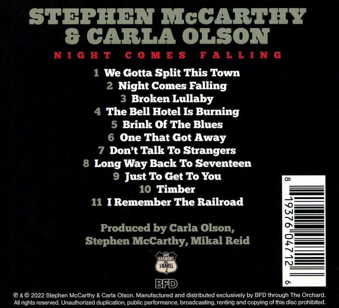 Night Comes Falling cover art