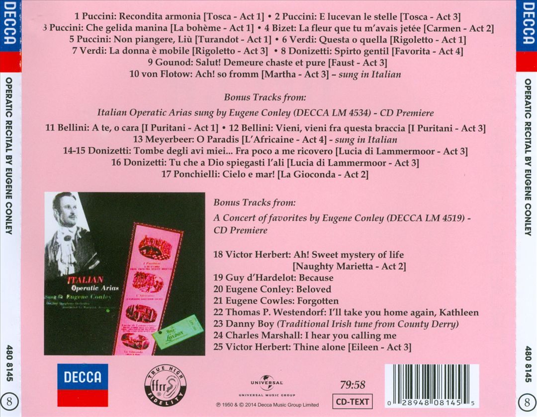 Operatic Recital cover art