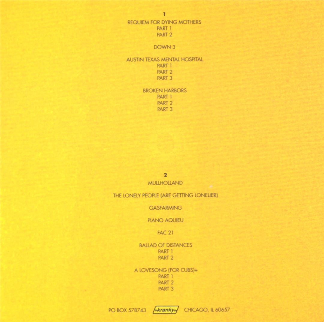 Tired Sounds of Stars of the Lid cover art