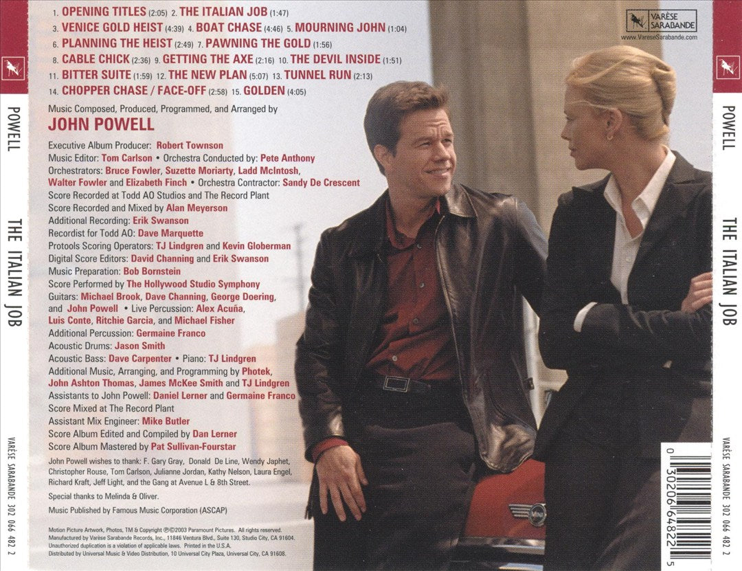 Italian Job (2003) (Original Motion Picture Soundtrack) cover art