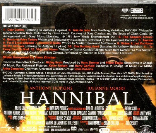 Hannibal [Original Motion Picture Soundtrack] cover art