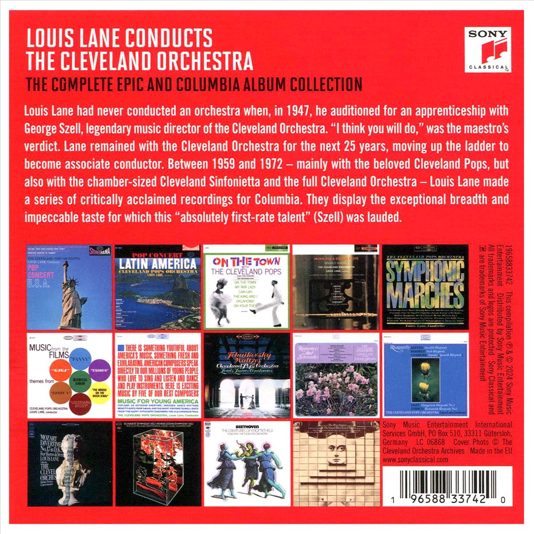 Louis Lane Conducts The Cleveland Orchestra cover art