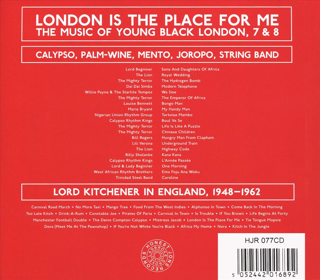 London Is the Place for Me, Vols. 7 & 8 cover art