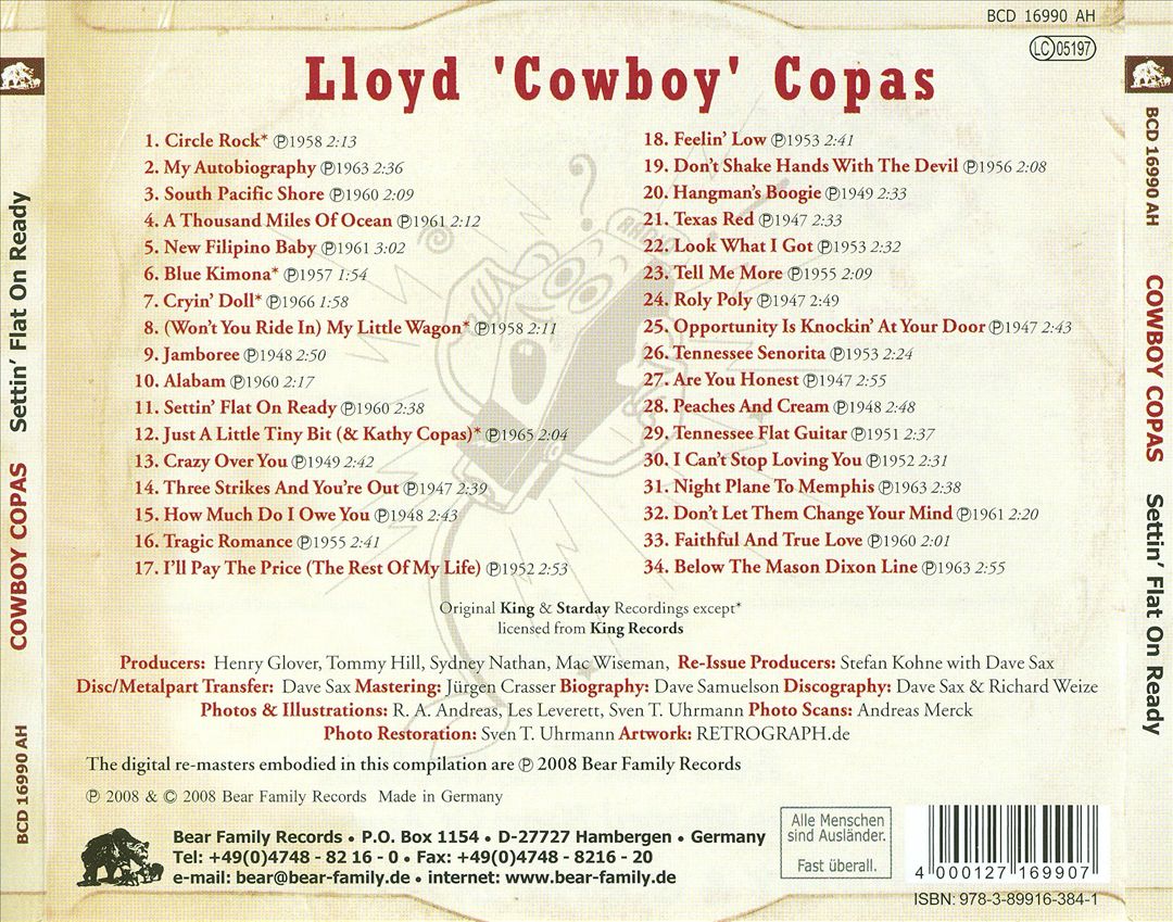 Settin' Flat on Ready cover art
