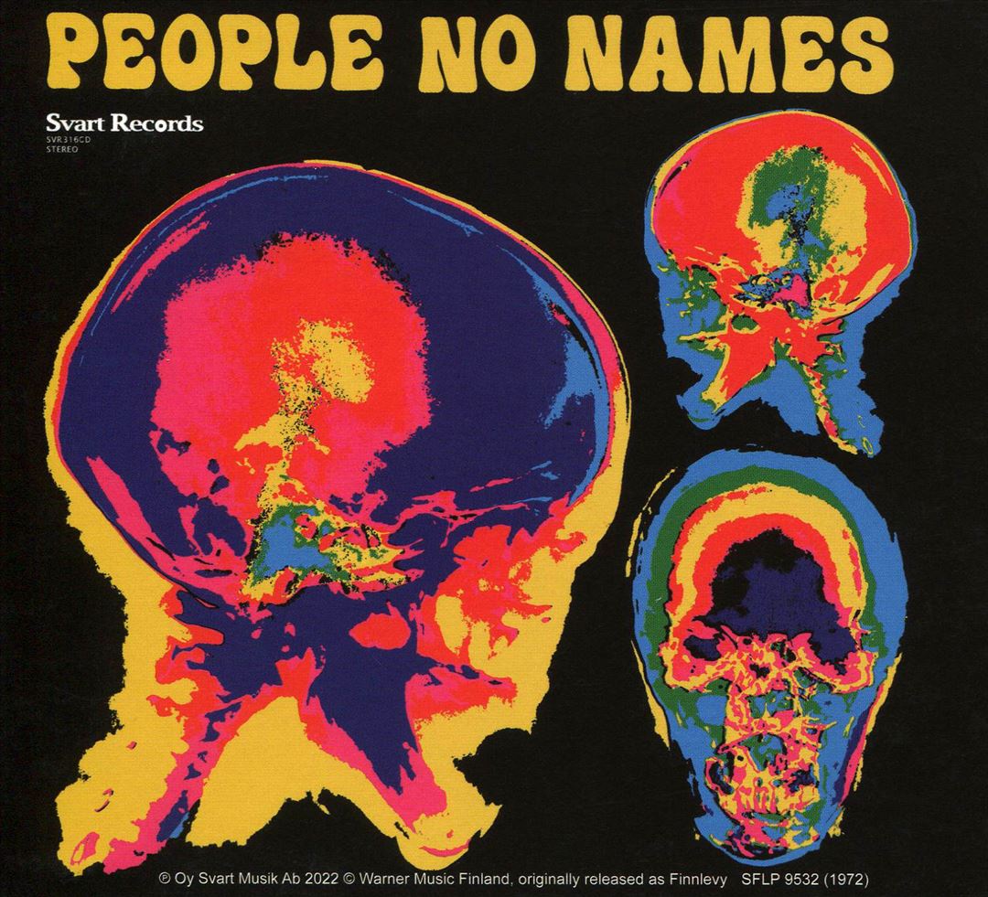 People No Names cover art