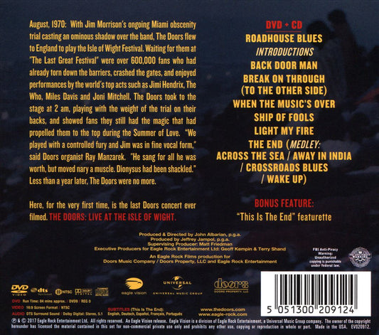 Live at the Isle of Wight Festival 1970 cover art