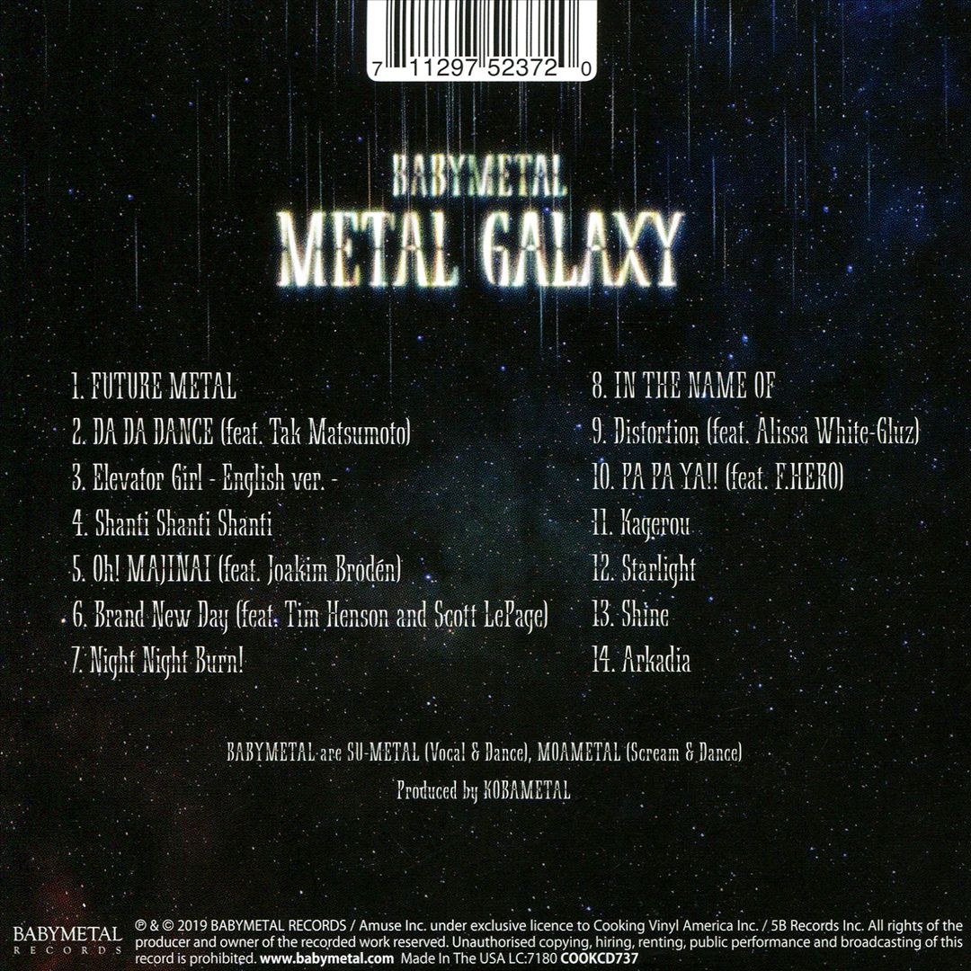 Metal Galaxy cover art