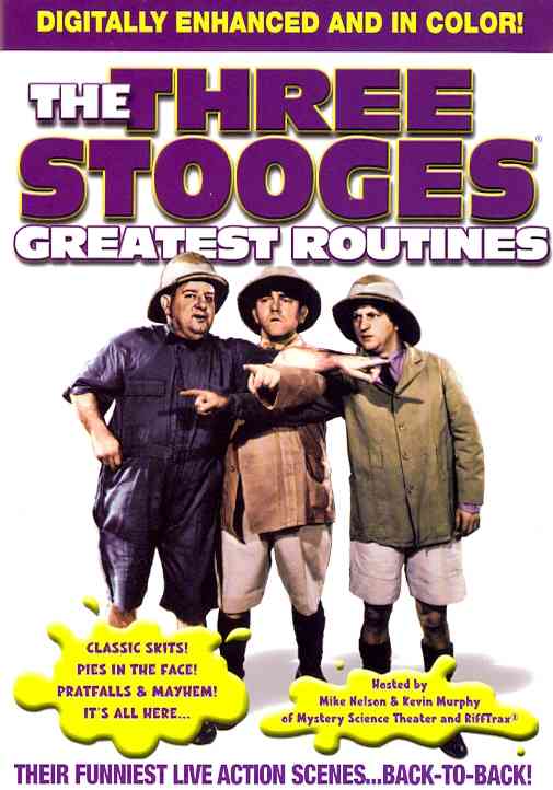 Three Stooges - Greatest Routines cover art