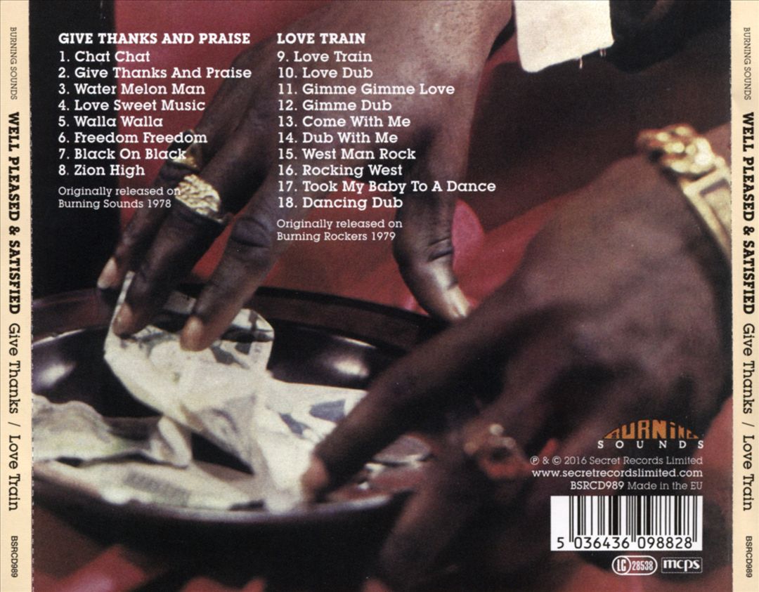 Give Thanks and Praise/Love Train cover art