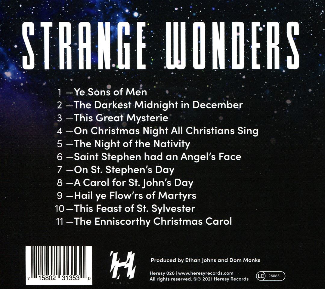 Strange Wonders: The Wexford Carols, Vol. 2 cover art