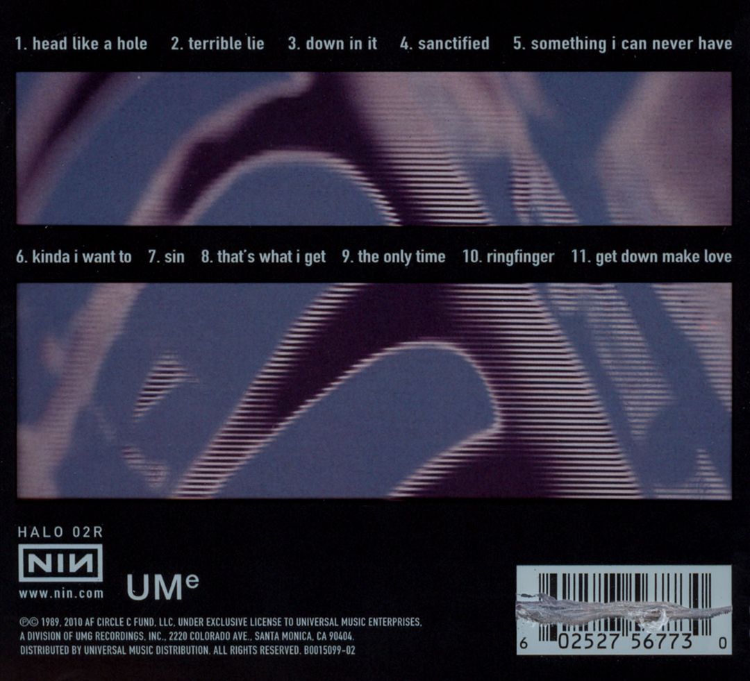 Pretty Hate Machine [2010 Remaster] cover art