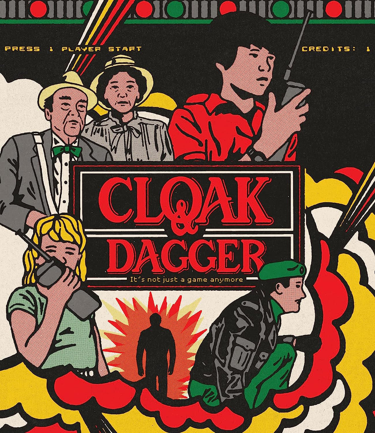CLOAK AND DAGGER [4K ULTRA HD / BLU-RAY SET] cover art