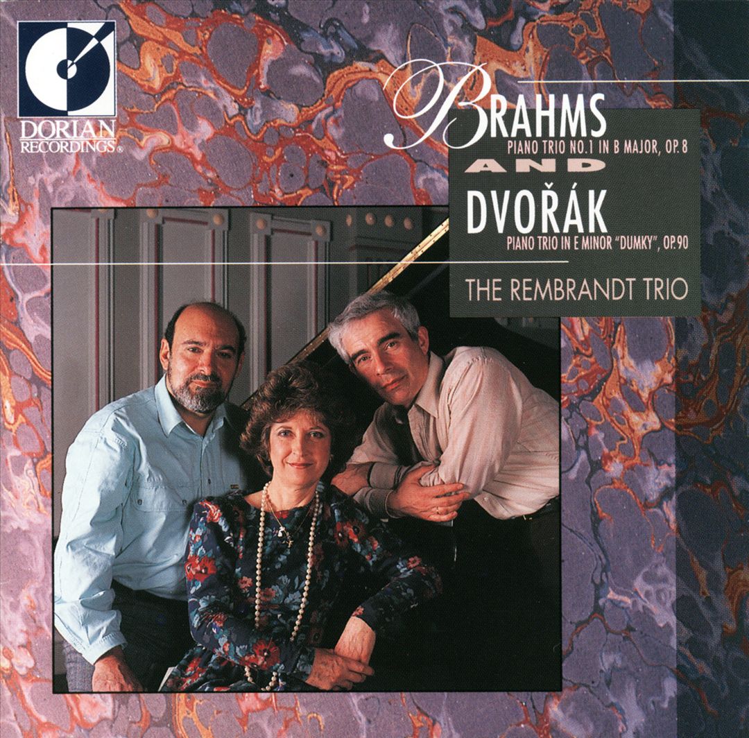 Brahms: Piano Trio No. 1 in B Major, Op. 8; Dvorák: Piano Trio in E Minor "Dumky", Op. 90 cover art